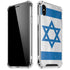Israel Flag Distressed iPhone X/XS Clear Case